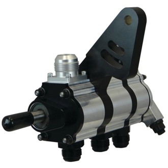 Dragster 3 Stage Dry Sump Oil Pump - Tri-Lobe - Right Side - 1.200 Pressure