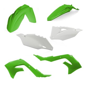 21+ Kawasaki KX250 KX250X/19-23 KX450 Plastic Kit - Original 19
