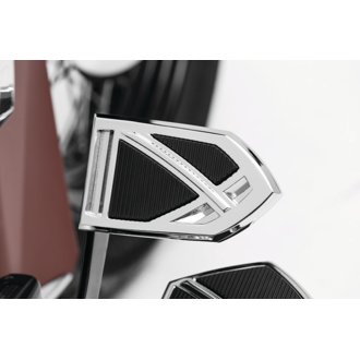 Phantom Brake Pedal Pad For 18-Up FL Softails With Rider Floorboards - Chrome