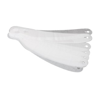 Pro 2mm Clear Helmet Face Shield Tear-Offs - Pack of 20