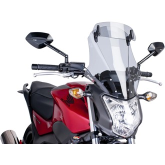 Touring Plus Windshield With Visor Smoke