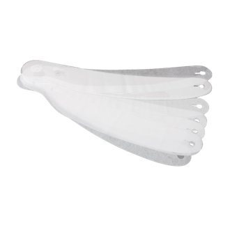 Pro 2mm Clear Helmet Face Shield Tear-Offs - Pack of 20