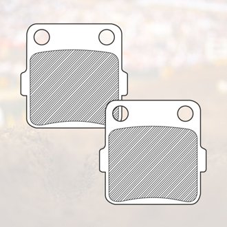 86+ Honda CR/ CRF / TRX/ 88+ Kawasaki KX/ KFX / 87-13 Yamaha Frt/ Rr Works Brake Pads