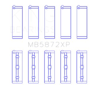 BMW S62 Main Bearing Set