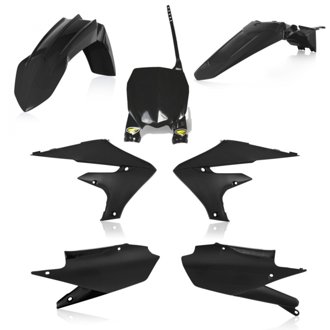 19-23 Yamaha YZ250F 5-pc Replica Body Kit - Black