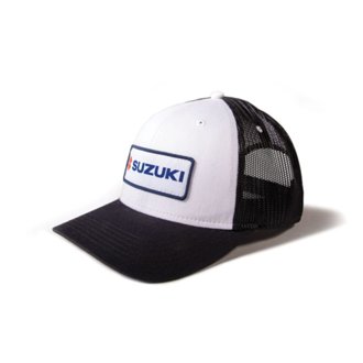 Suzuki Throwback Snapback Blk/Wht/Blk