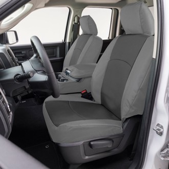 16-24 Chevrolet Malibu Endura PrecisionFit Custom Front Row Seat Covers - Charcoal/Silver