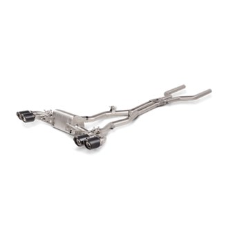 2021 BMW M8/M8 Competition (F93) Evolution Line Cat Back (Titanium) w/Carbon Tips