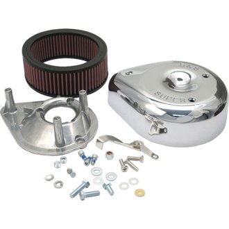 55-84 BT/57-85 Sportster Models Teardrop Air Cleaner Kit for S&S Super E/G Carb
