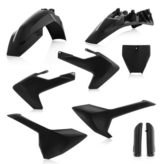 18-24 Husqvarna TC85 Full Plastic Kit - Black