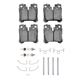 R1 Ceramic Pads and Hardware Kit