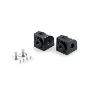 Adaptor Adjustable Rider Footpeg Black