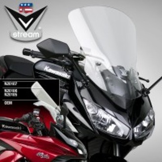 11-16 Kawasaki Z1000SX Ninja 1000 V Stream/ Wave Mid/Std. Windshield-Clear