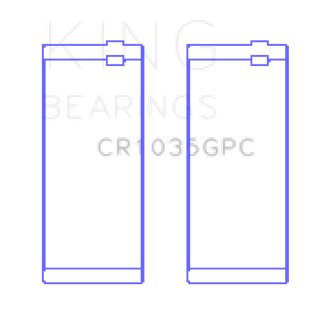 Cummins B-Ser. L4 (Size 0.26) Connecting Rod Bearing Set