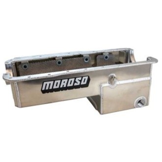 Small Block Ford 351W Fox Body Mustang External -16AN Wet Sump Aluminum Oil Pan