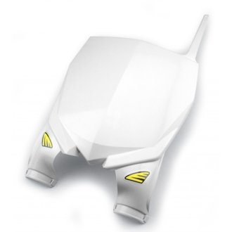 05+ Yamaha YZ125-450 Stadium Plate - White