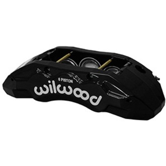 Wilwood Caliper-TX6R- R/H - Black 1.62/1.38/1.38in Pistons 1.38in Disc