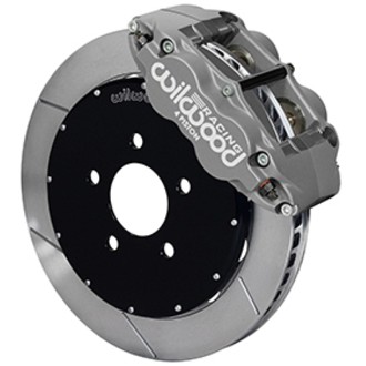 Wilwood 94-04 Ford Mustang Forged Superlite 4R Big Brake Front Brake Kit (Race) 12.88in RTR w/ Lines