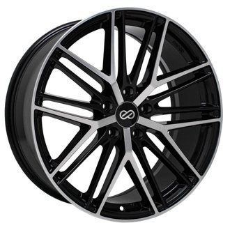 Phantom 20x8.5 5x120 40mm Offset Black Machined Wheel