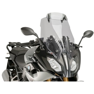 Touring Plus Windshield With Visor Smoke