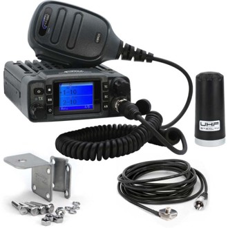 Radio Kit Lite - GMR25 Waterproof GMRS Mobile Radio with Stealth Antenna