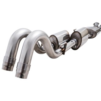 AWE 0FG Exhaust w/ BashGuard for 3rd Gen Tacoma - No Tips
