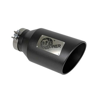 MACH Force-Xp 409 Stainless Steel Clamp-on Exhaust Tip Black