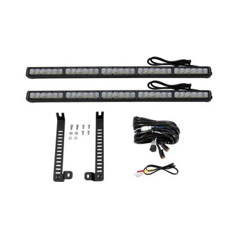 Light Bar Featuring Advanced Tir Optics For High Efficiency And Focus.