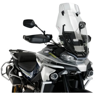 Touring Windshield With Visor Smoke