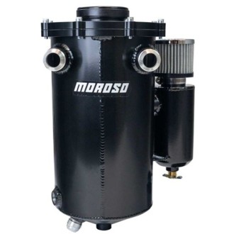 Pro Mod 7in Diameter 7qt Black PC Dry Sump Tank