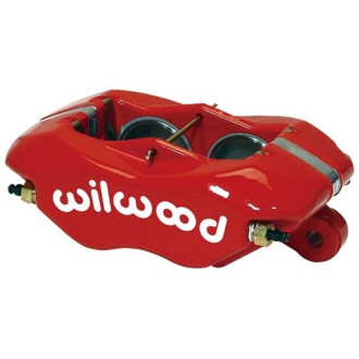 Wilwood Caliper-Forged Dynalite-Red 1.75in Pistons 1.10in Disc