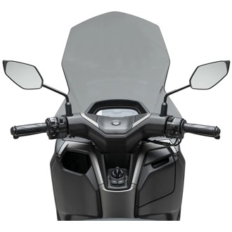 Windshield V-Tech Line Touring Smoke