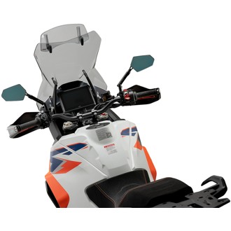 Touring Plus Windshield With Visor Smoke