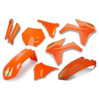 11-12 KTM 125-450 SX/XC/SX-F/XC-F Powerflow Body Kit - Orange