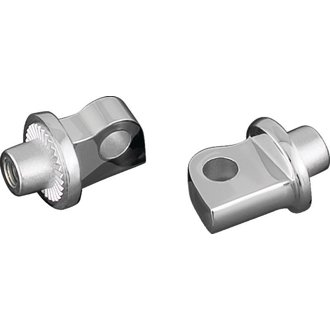 Splined Male Mount Adapter Chrome