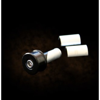 Mirror Internal Adapter Universal 7/ 8 in. O.D. Steel & Aluminum Handlebar