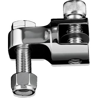 1-1/4in Stirrup Heel Rest Extenders Chrome