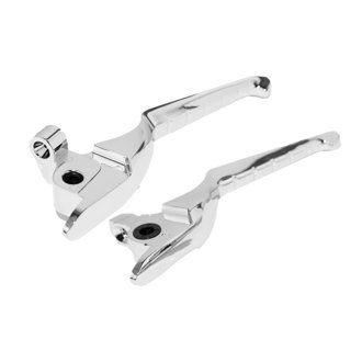 Enygma Levers 17-20 HD Touring Chrome