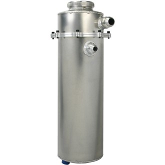 Dry Sump Oil Tank - Drag - 20in Tall - 2 Piece - 6qt