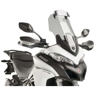 Multi-Adjustable Visor Fixed With Screws Smoke