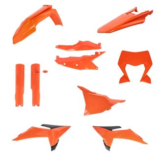 2026 KTM 250-500 EXC-F/ 125-300 XC-W/ 450 XCF-W Full Plastic Kit - Original 26