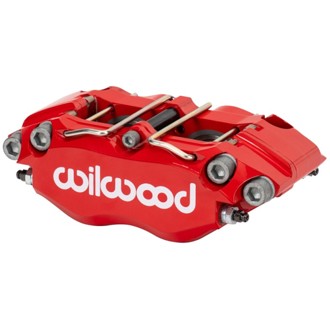 Wilwood caliper ndpr-utv 1.62 .250 rotor .77 LG piston red
