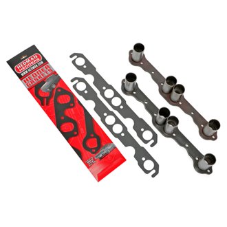 SB Chevy Header Flanges with Starter Stubs For 1-5/8 In. Tubes