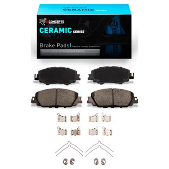 R1 2019-2025 Toyota Corolla (Mexico) Front R1 Ceramic Pads & Hardware Kit