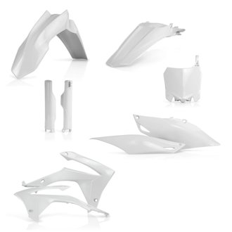 14-17 Honda CRF250R/13-16 CRF450R (Does Not Include Air Box Cover) Full Plastic Kit - White