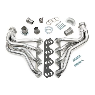 Silver 50-State Headers for 1974-79 2WD Ford F150-F350 Trucks with 429-460