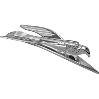 Deco Eagle Fender Ornament 01-22 Honda GL1800 Chrome
