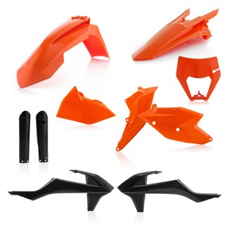 17-19 KTM XC-W150/250/300/ EXC-F250/350/450/500 Full Plastic Kit - Original 19