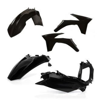 12-13 KTM XC/EXC-F/XCF-W/XC-W Plastic Kit - Black