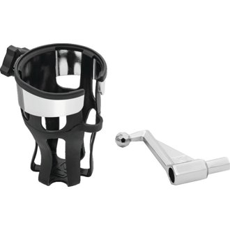 Reflex Drink Holder 01-17 GL1800 Passenger Mount Chrome